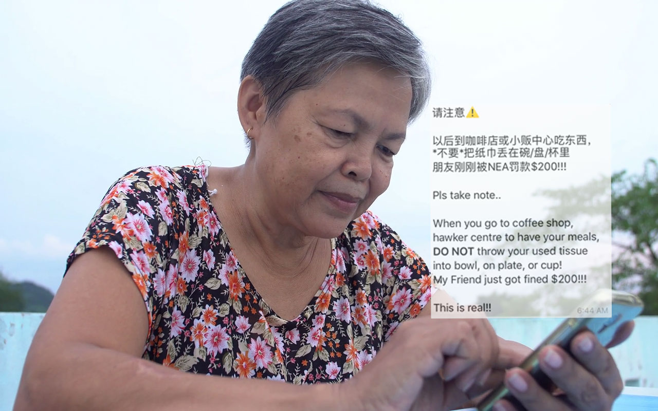 Old People, Please Stop Sharing Fake News