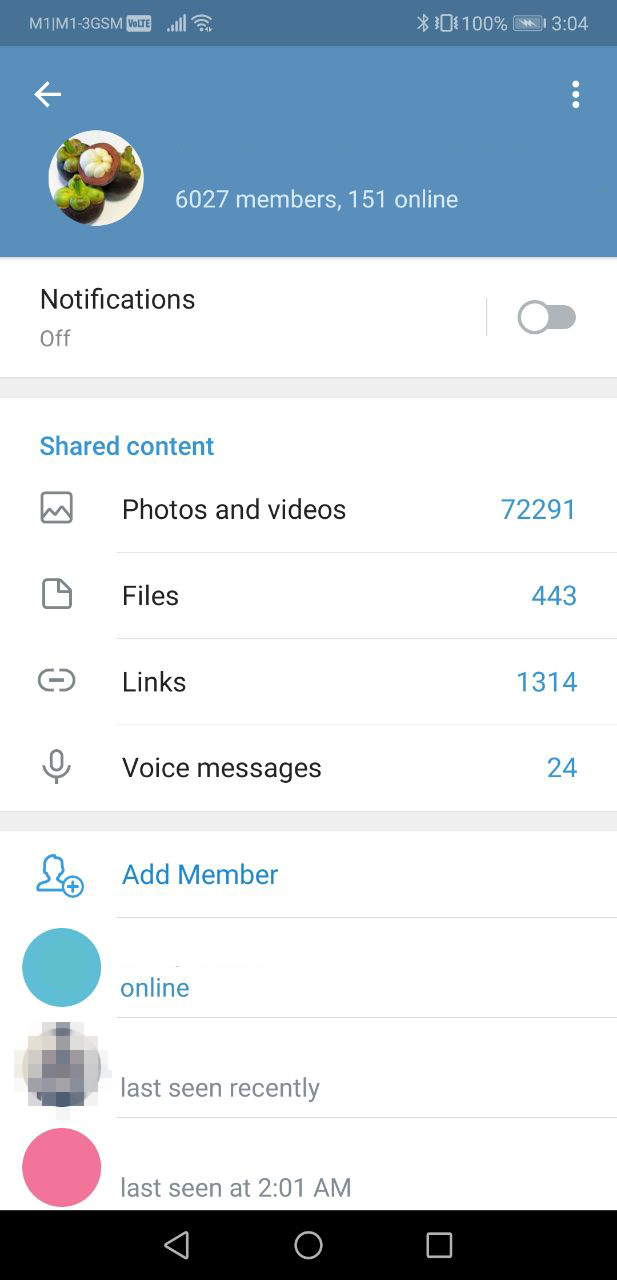 Rice-Media-Telegram-SBF-3 There were over 70,000 pictures and videos shared at time of writing, shared amongst 6000 members.
