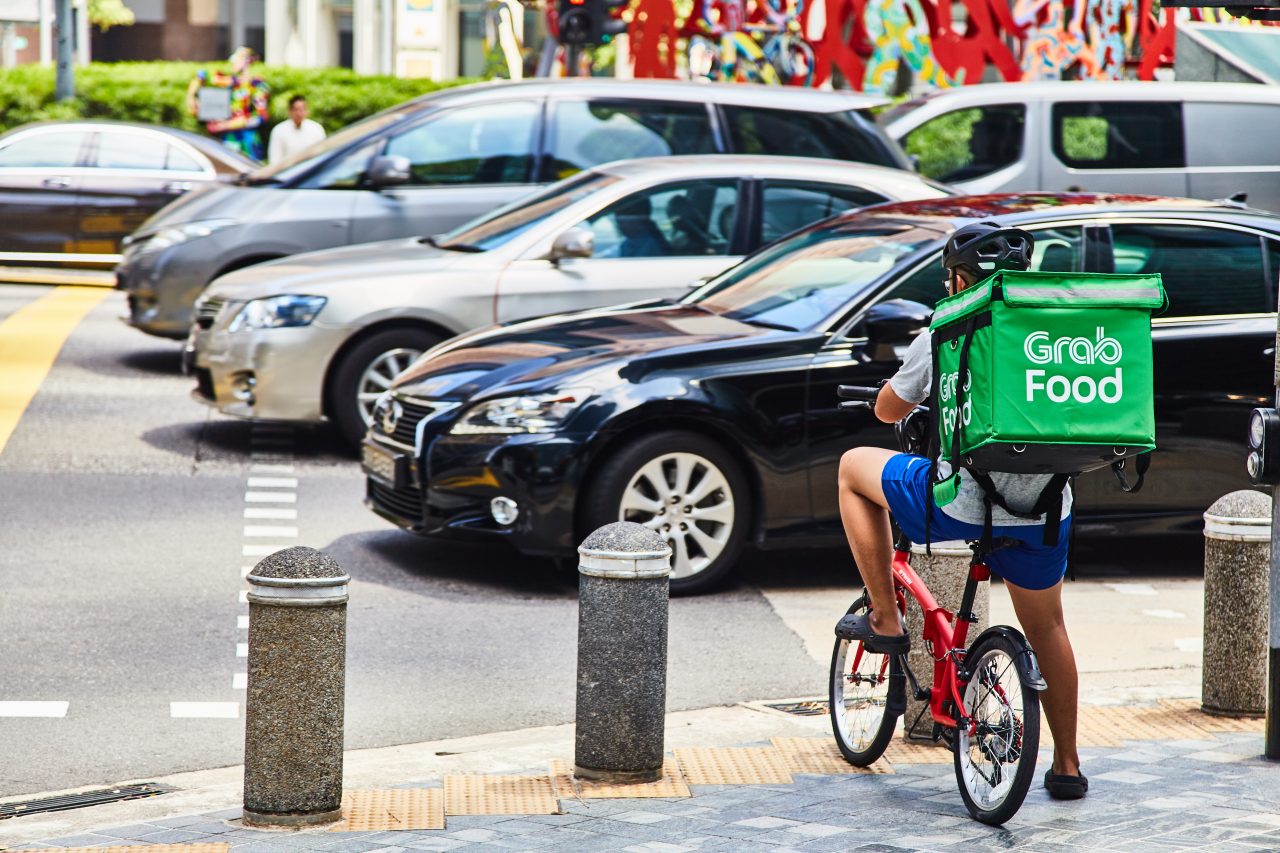 Grab delivery bicycle online
