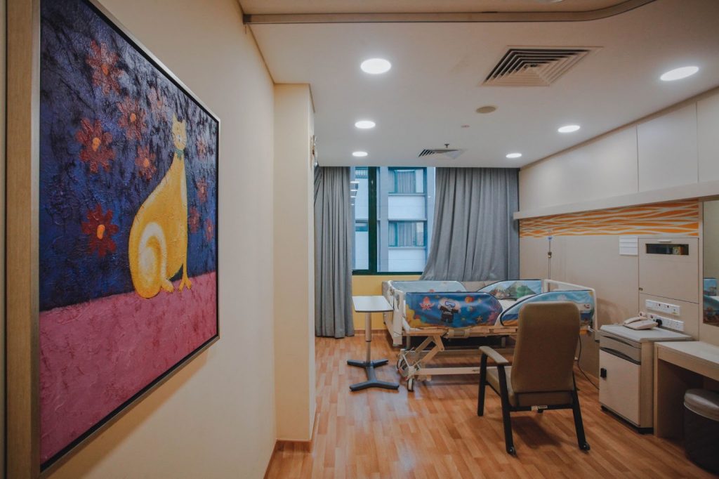 One of the pediatric cancer wards