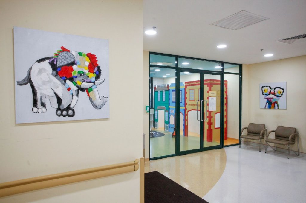 A familiar place where Oncologist Doctor Eni works.