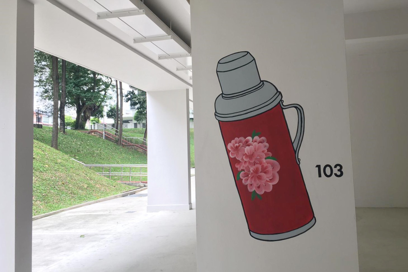 Singapore HDB block