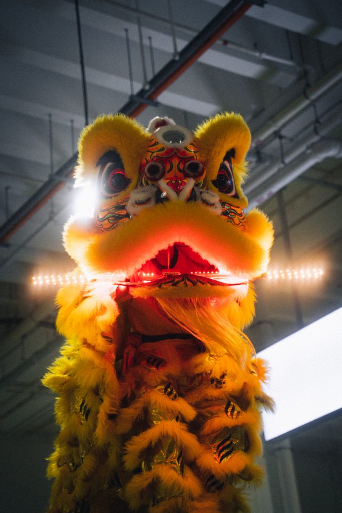 Lion dance