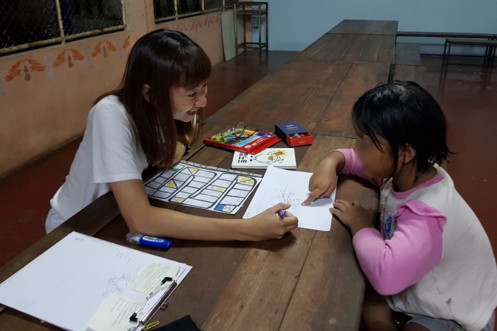 Singaporean Thailand counselling work kids