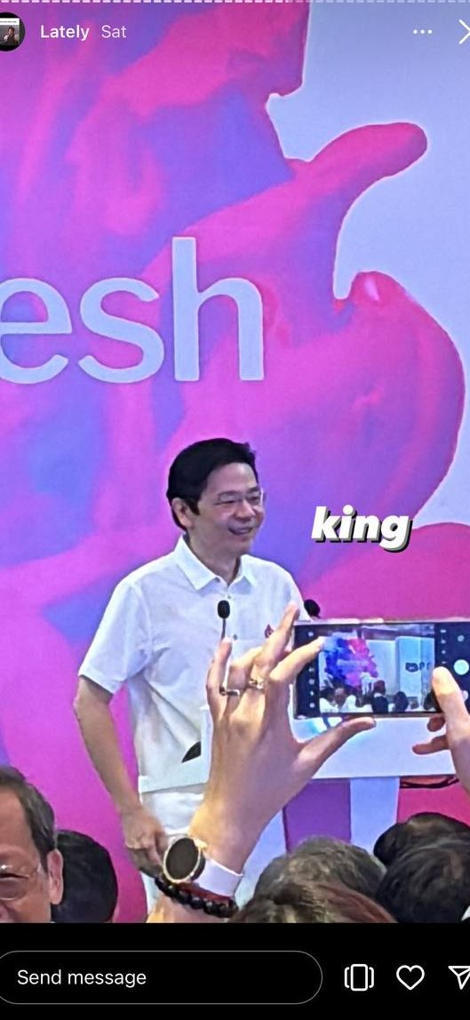 Influencer's post about PM Wong