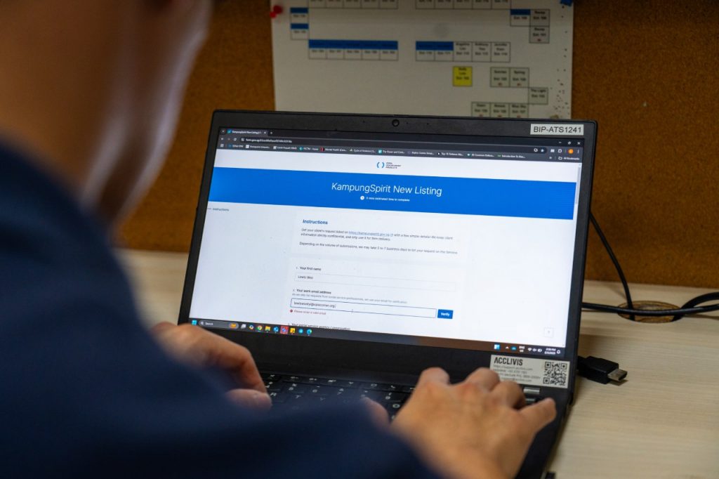 KampungSpirit website 