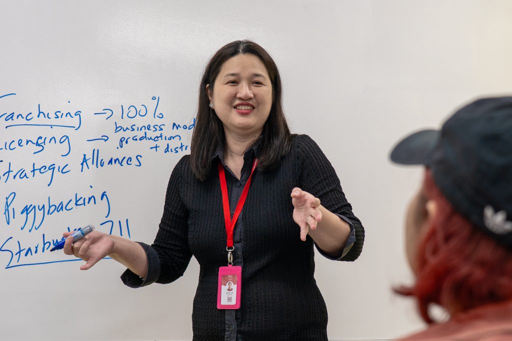 Melissa Liow business degree 