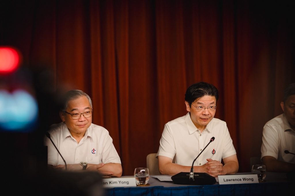 Political progress Lawrence Wong