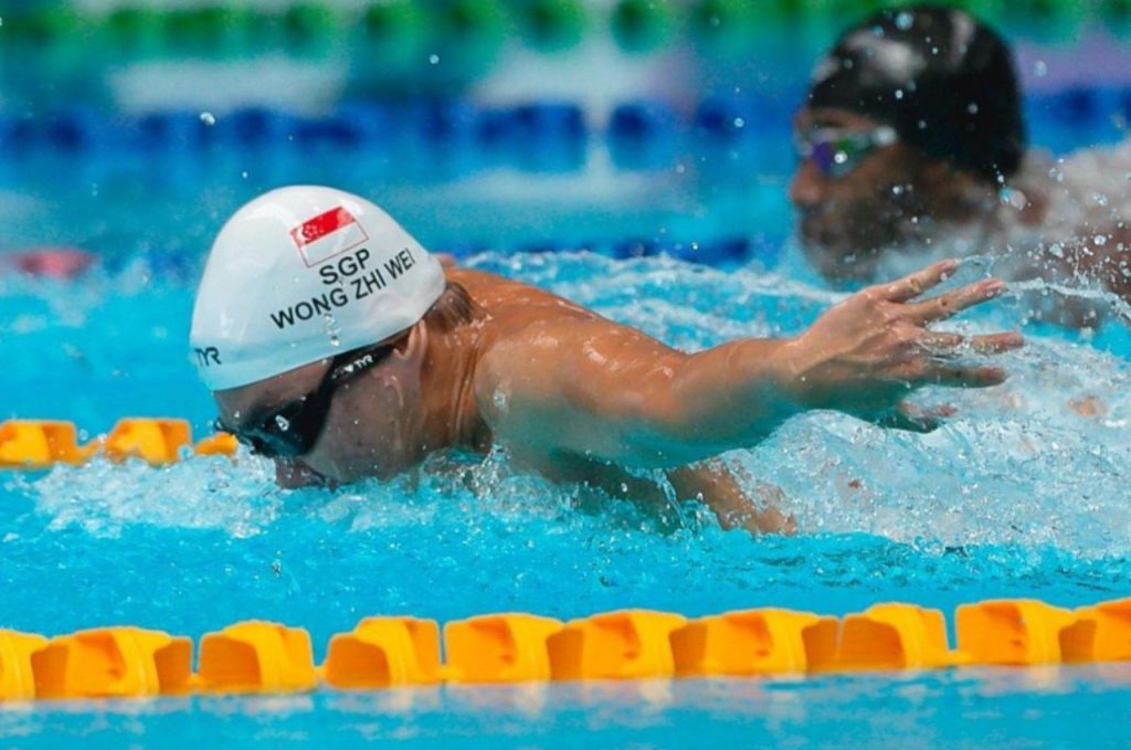 singapore national athlete invisible disability