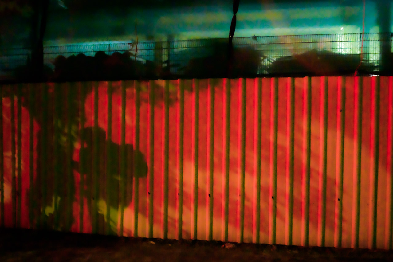 The Colours of Grief in Woodlands Industrial Park After Dark