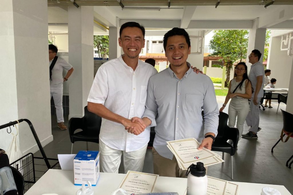 MP wan rizal jalan besar health screening nursing
