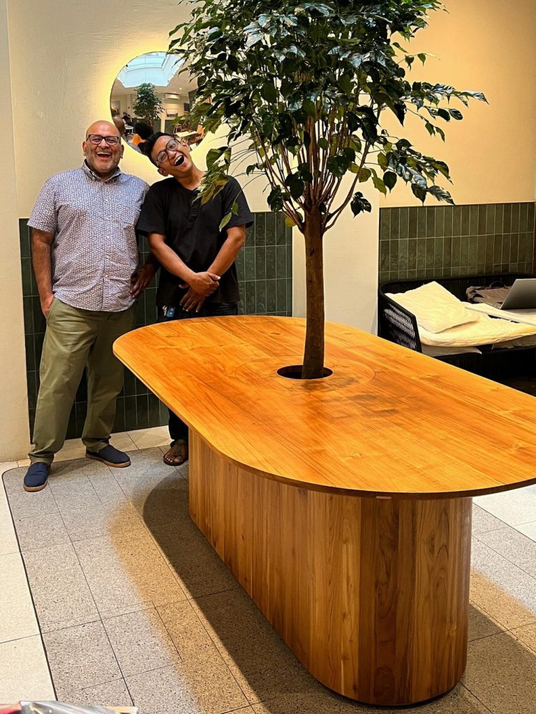 Table design urban salvation ahmad