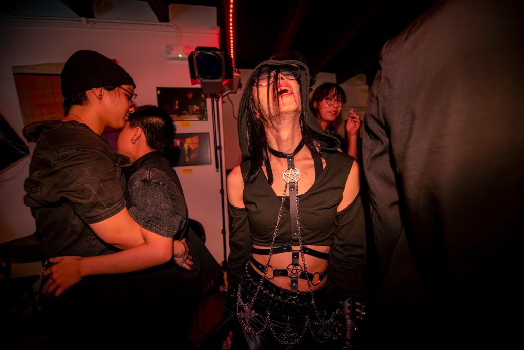 goths goth party national day black light tribe