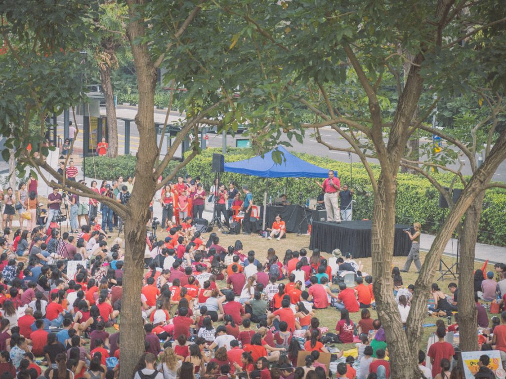 public hong lim park rally