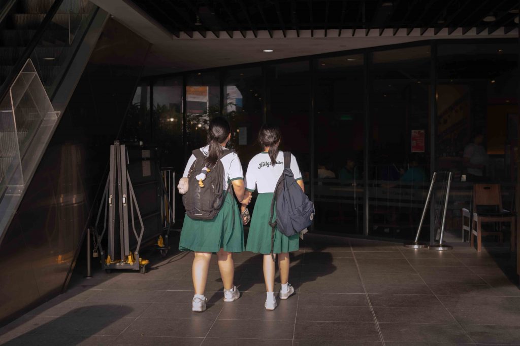 school students recess