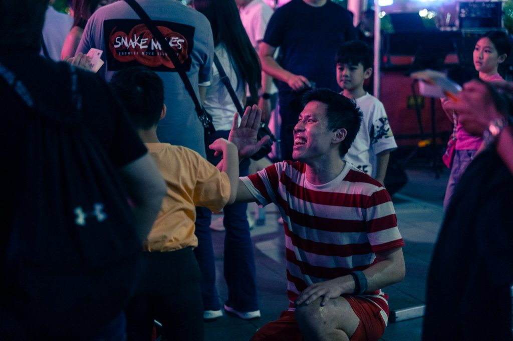 Jonathan Goh scape busking buskers