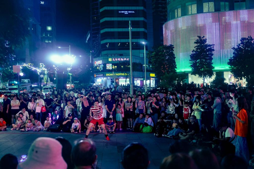 Jonathan Goh scape busking buskers