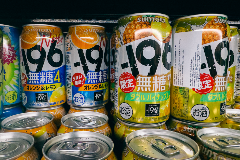 strong zero drinks
